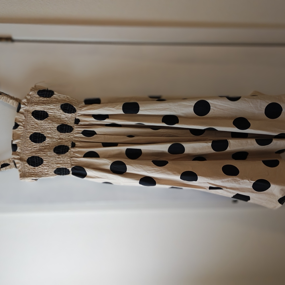 Polka Dot Midi Dress